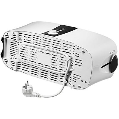 Unold Design Dual Broodrooster CoolTouch-behuizing Wit, Zwart