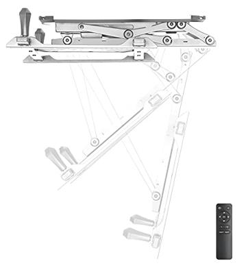 My Wall HL 41 MWL TV-plafondbeugel Plafondhouder, Gemotoriseerd, In hoogte verstelbaar, Zwenkbaar Wit