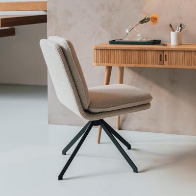 Zuiver Tyler eetkamerstoel bouclé White