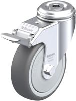 Blickle LKRA-PATH 101KF-11-FI Zwenkwiel met rem Wieldiameter: 100 mm Draagvermogen (max.): 120 kg 1 stuk(s) - thumbnail