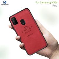 Voor Galaxy M30S PINWUYO Zun serie PC + TPU + huid waterdicht en anti-Fall all-inclusive beschermende shell (rood) - thumbnail