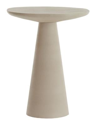 Light & Living Bijzettafel 'Abala' 45cm hoog, kleur Mat Crème