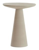 Light & Living Bijzettafel 'Abala' 45cm hoog, kleur Mat Crème - thumbnail