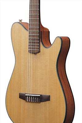 Ibanez FRH10N Natural Flat elektrisch-akoestische klassieke gitaar - thumbnail