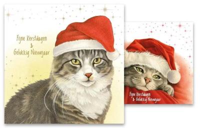 Franciens Katten Kerstkaarten