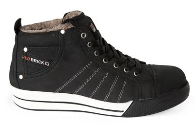 Redbrick Ice Sneaker Hoog S3 Gevoerd Zwart - Maat 44 - 11.083.037.44