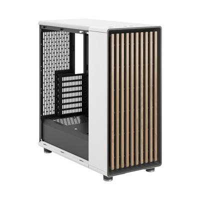 PC Case - Fractal Design - North Chalk White TG Clear Tin - thumbnail