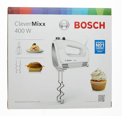 Bosch MFQ24200 CleverMixx Handmixer 400W Wit/Zilver - thumbnail