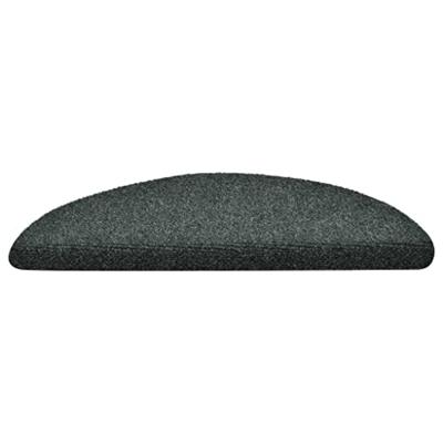 VidaXL Trapmatten zelfklevend 10 st 56x17x3 cm groen halfrond