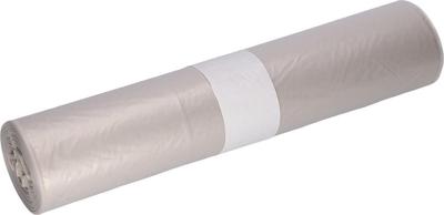 Deiss vuilniszak, ft 70 x 110 cm, transparant, LDPE, rol van 25 stuks Deiss vuilniszak, ft 70 x 110 cm, transparant, LDPE, rol van 25 stuks