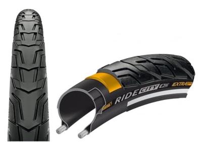 Continental buitenband ride city breaker 37-622 zwart reflectie - thumbnail