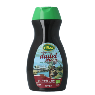 Traay Dadelstroop fruitig & zoet bio 350 Gram