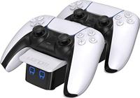 Venom PS5 Controller Dubbel laadstation - Wit (PS5) - thumbnail