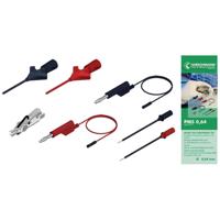 SKS Hirschmann PMS 0,64 Meetsnoerenset Banaanstekker 4 mm Bus 0,64 mm 1.00 m Zwart, Rood 1 set(s) - thumbnail