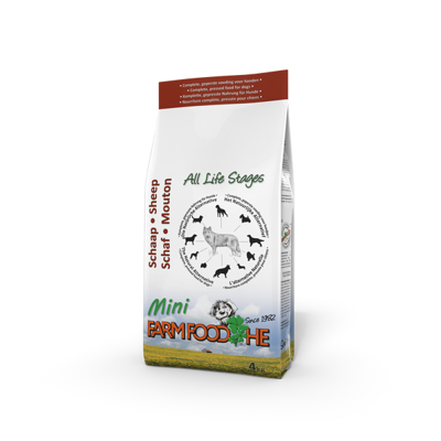 Farm Food HE met Schaap Mini hondenvoer 4 kg