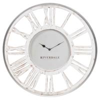 Wandklok Chuck wit 60cm - thumbnail