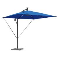 Cantilever Banana Parasol Blauw 249 x 249 x 250 cm - thumbnail