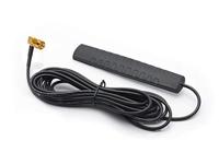 Caliber Car Radio Antenne voor Autoradio DAB+ - 3m kabel - ruitmontage - Zwart - SMA Male Plug - thumbnail