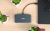 CalDigit Thunderbolt 3 mini Dock Bedraad Zwart, Grijs - thumbnail