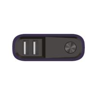 RealPower PB-10000PD powerbank Navy 10000 mAh - thumbnail