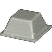 TOOLCRAFT PD2126G Apparaatvoet Zelfklevend, Vierkant Grijs (l x b x h) 12.6 x 12.6 x 5.7 mm 1 stuk(s) - thumbnail