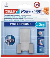 tesa POWERSTRIPS® Waterproof scheermeshouder Metaal Inhoud: 1 stuk(s) - thumbnail