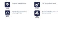 Grohe Eurosmart Cosmopolitan Wastafelmengkraan - ééngatsmontage - metalen greep - keramische schijven - mousseur - automatische lediging - chroom 23325000 - thumbnail