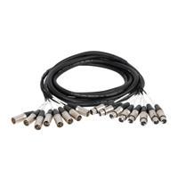 Devine MUL002/5 multikabel 8x XLR-f naar 8x XLR-m 5m - thumbnail