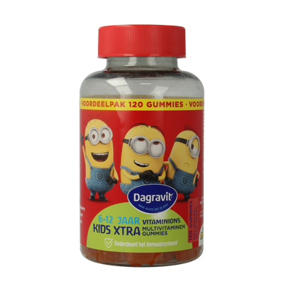 Dagravit Kids-Xtra Vitaminions Multivitaminen 6-12 jaar Voordeelverpakking