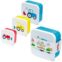 Set 3 Lunch Box M/L/XL - Tractortjes - thumbnail