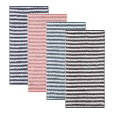 Cawö Cawo gastendoekje campus 30x50 Nachtblau