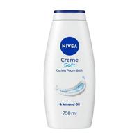 Nivea NIVEA Creme Soft Caring Foam Bath 750 ml - thumbnail