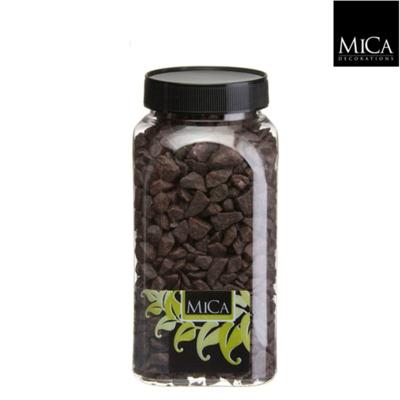 Mica marbles donker bruin 1 kg