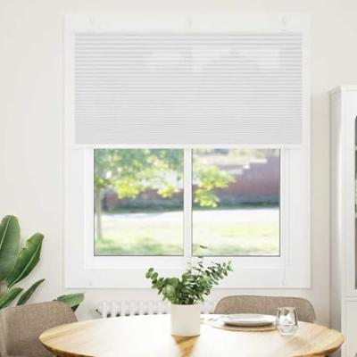 Pliss rolgordijn 115x150 cm stofbreedte 114,4cm polyester wit
