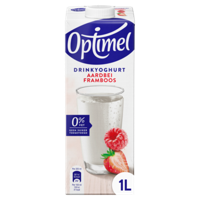 Drinkyoghurt Optimel Langlekker aardbei framboos 1liter - thumbnail
