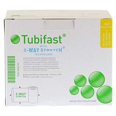Tubifast Geel 10,75cmx10m 1 2440