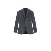 Mango Man slim fit colbert met wol grijs - thumbnail