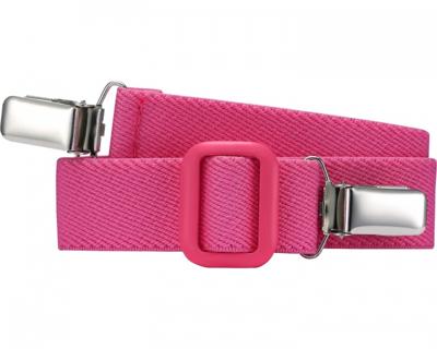 Playshoes riem elastisch met clip uni roze Maat