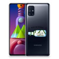 Samsung Galaxy M51 Telefoonhoesje met Naam Boho Bottle - thumbnail