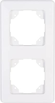 Kopp 401913017 Frame 2-voudig Europa Arctisch-wit, Mat 5 stuk(s)