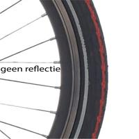 Deli Tire buitenband sa-206 16 x 1.75 zw oranje streep - thumbnail