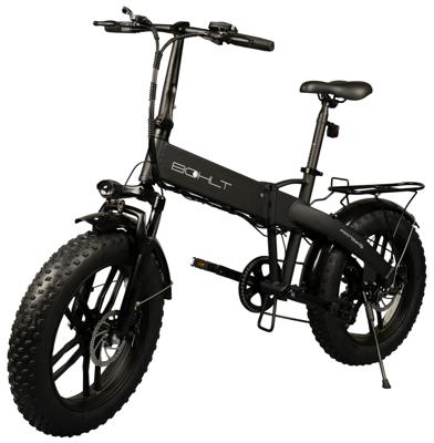 Bohlt elektrische vouwfiets fatbike fattwenty zwart