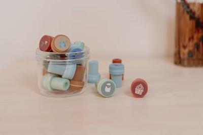 Bambolino Toys Little dutch stempels little farm - 16st.