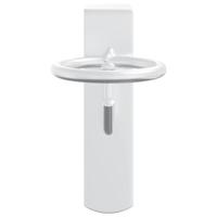 VidaXL Emmerhaken 3 st draagbaar gegalvaniseerd staal zilverkleurig - thumbnail