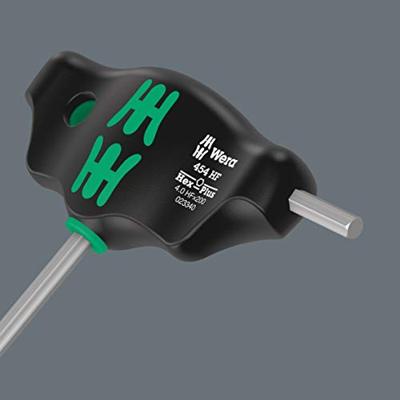 Wera 454 HF T-greep zeskant-schroevendraaier Hex-Plus met vasthoudfunctie, 4 x 200 mm - 05023340001 - thumbnail