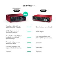 Focusrite Scarlett 4i4 MK4 - thumbnail