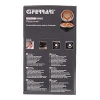 G3 Ferrari Delizia pizzamaker en -oven 1 pizza('s) 1200 W Zwart - thumbnail