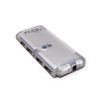 VALUE USB 2.0 Mini Hub, 4 poorts, geen voeding - thumbnail