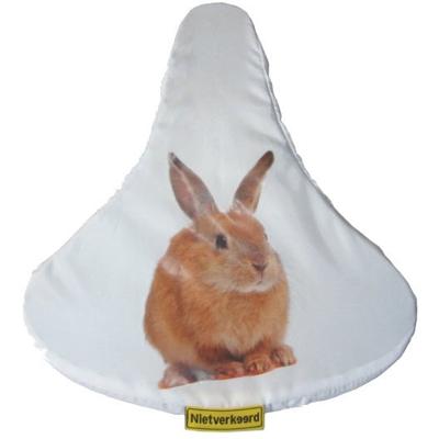 Niet Verkeerd zadeldekje Konijn wit 24 cm