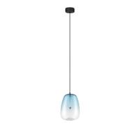 Lyora Design hanglampOblo 1-lichts blauw glas - 9009175 - thumbnail